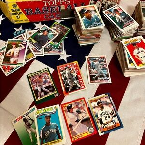 Vintage Baseball Card Collection